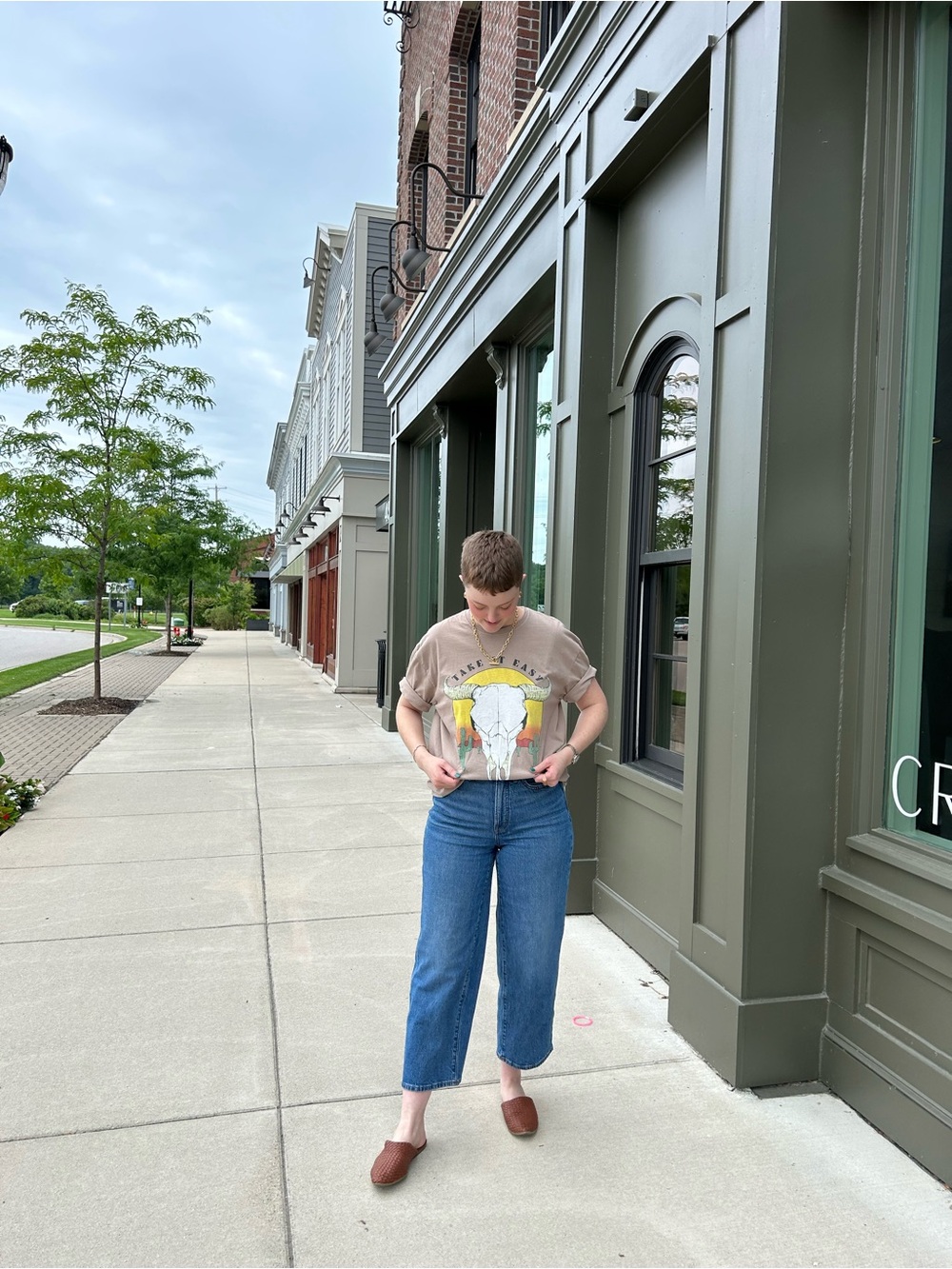 Madewell Curvy Perfect Vintage Wide Leg Crop Jean - Picture 11 of 11